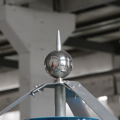 Q Type Wind Turbine สีเขียว 24V 48V 800W เครื่องกำเนิดไฟฟ้ากังหันลมแนวตั้ง IP54