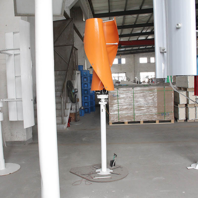 กังหันลมนอกกริดแบบเกลียว 24V 400W กังหันลมสำหรับความเร็วลมต่ำ