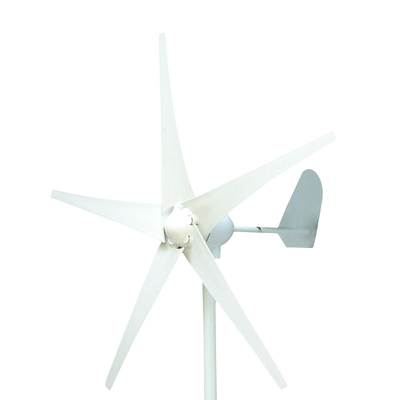 3m / s ใบพัดแนวนอนกังหันลมกังหันลมแนวนอนเครื่อง Nylon Blade
