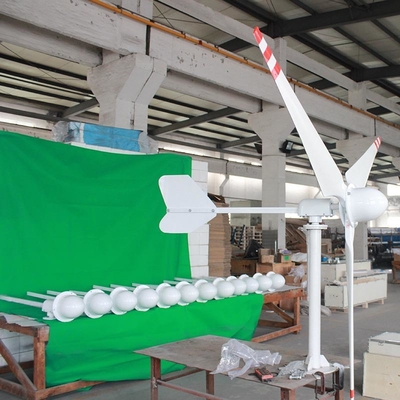 กังหันลมผลิตไฟฟ้าแบบเชื่อมหน้าแปลน 100KW 380V