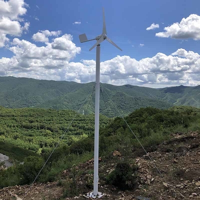 3 เฟสแม่เหล็กถาวรกังหันลม 2KW 3KW 48V 96V 220V PM เครื่องกำเนิดไฟฟ้า Wind Turbine
