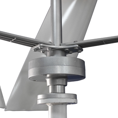 VAWT แกนแนวตั้งกังหันลม 6KW 96V 380V เครื่องกำเนิดไฟฟ้าแม่เหล็กถาวร Wind Turbine
