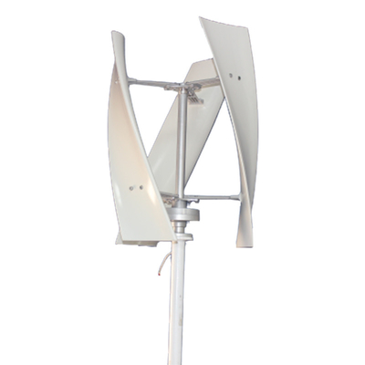 VAWT แกนแนวตั้งกังหันลม 6KW 96V 380V เครื่องกำเนิดไฟฟ้าแม่เหล็กถาวร Wind Turbine