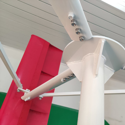 5kw H ประเภท 3kw กังหันลมแนวตั้งใบมีดป้องกันการกัดกร่อน Vawt Wind Turbine Design