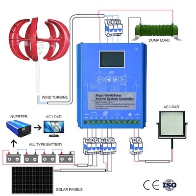 24V 48V 100Ah ระบบไฟฟ้านอกระบบ 200Ah 300Ah การตรวจสอบระยะไกล