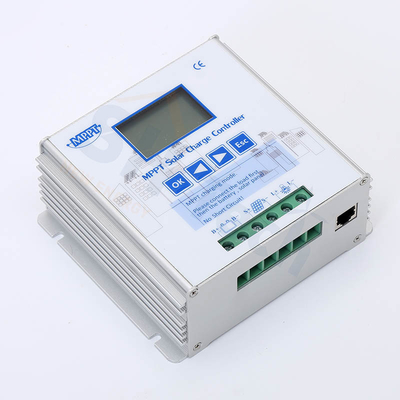 MPPT 20 Amp Charge Controller สีขาว 12V 24V 350W โซลา แผง MPPT Charge Controller