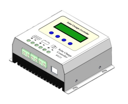 สีขาว 1000W PWM โซลา คอนโทรลเลอร์ชาร์จ 12V 24V 30A PWM โซลา Regulator