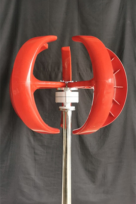 100 วัตต์ Red Lantern Wind Turbine Generator ใบมีดไนล่อน ODM ODM