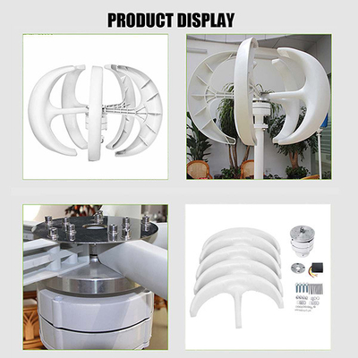 OEM ODM หลังคาติดตั้งแกนกังหันลมแนวตั้ง 200W 12V โรงสีลมแนวตั้งสำหรับใช้ในครัวเรือน