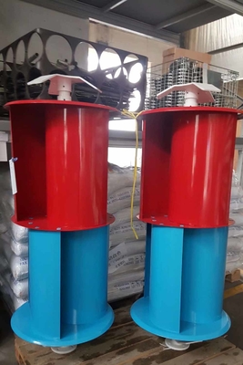 220V Q กังหันลม 10KW เครื่องกำเนิดแม่เหล็กถาวรสามเฟส 3 Blade