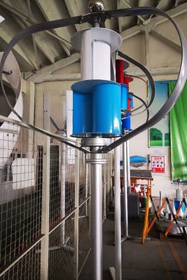 พลังงานทดแทน Q กังหันลม 96V 5KW กังหันลมแม่เหล็กถาวร 3Ph ใบมีดอลูมิเนียม