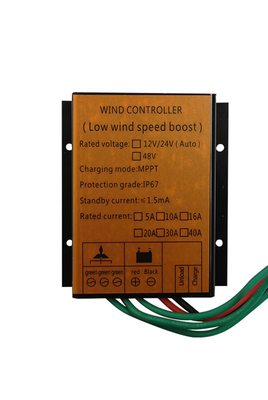 Off Grid MPPT ตัวควบคุมการประจุลม 12V 24V 48V 1000W MPPT Hybrid Wind Solar Controller
