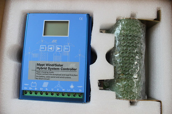 MPPT Wind และ Solar Hybrid Controller เชื่อมต่อกับแบตเตอรี่ 12V 24V 800W